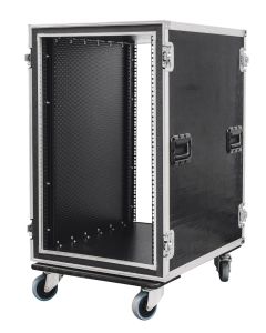 18U Foam Shockmount Rack Flight Case in Ultraflite
