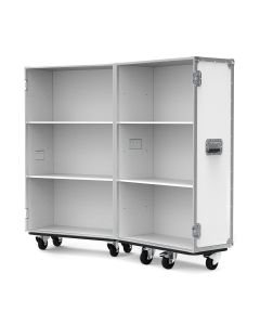Extra Small Retail Display Flight Case in White