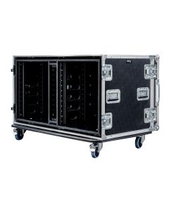 12U Double Suspended Shockmount Rack Flight Case