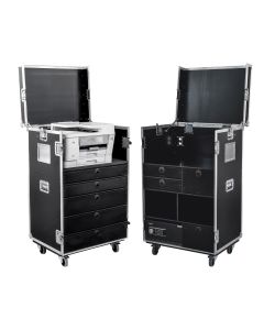 Dual Portable Office Tech Flight Case