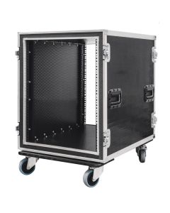 14U Foam Shockmount Rack Flight Case in Ultraflite