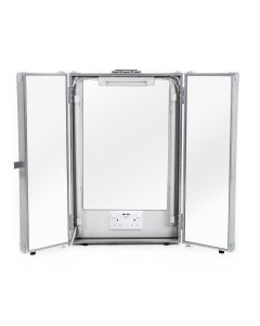 Make-up Mirror Flight Case with Lighting and Power