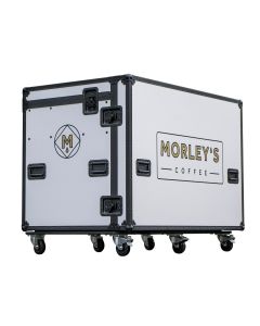 Coffee Cart Barista Workstation Flight Case with Drawers