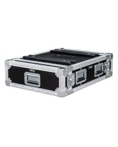 2U Stackable Suspended Shockmount Rack Flight Case