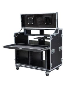 Mobile Video Production Unit Flight Case to fit 24 inch Screens