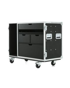 Production Case - 4 Drawer with Keyboard Shelf and PC Storage