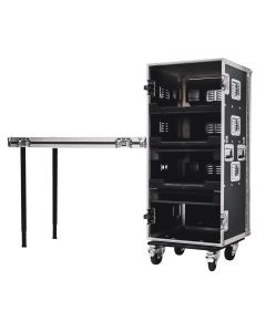 Portable Printer Flight Case with Side Table