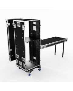 PTS 160 Cabinet Flight Case with Side Table